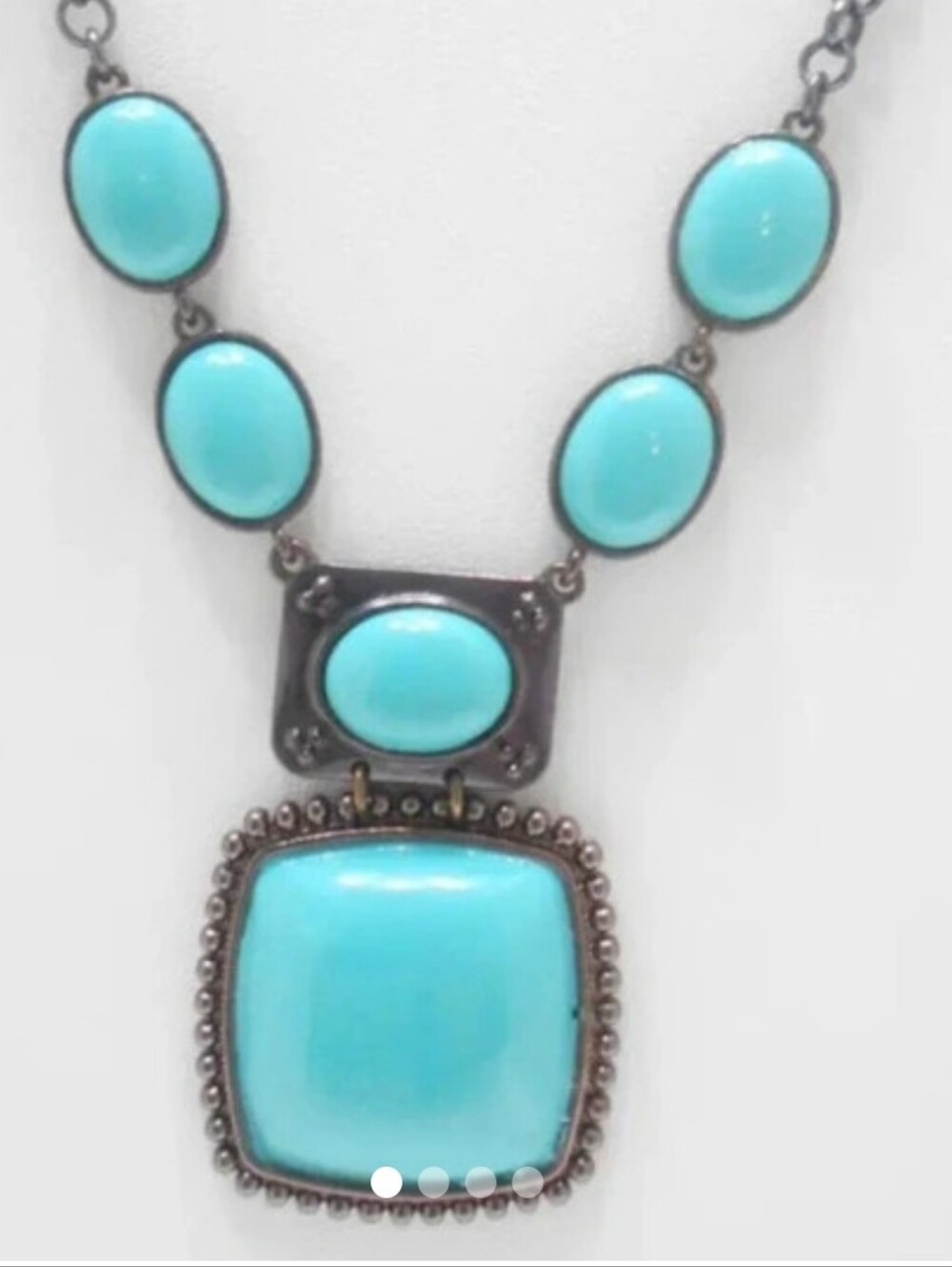 Vintage Liz Claiborne Faux Turquoise